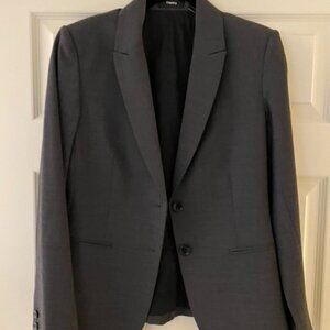 Theory Charcoal Women's Blazer Size 6
